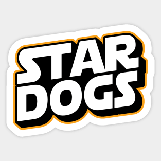 Star Dogs Sticker